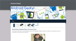 Desktop Screenshot of androidgeeky.weebly.com