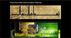 Desktop Screenshot of kisahambia.weebly.com