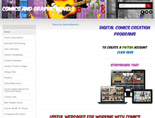 Tablet Screenshot of graphicnovelclass.weebly.com