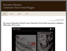 Tablet Screenshot of brandonweasel3d.weebly.com