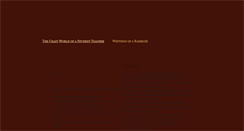 Desktop Screenshot of crazystudentteacher.weebly.com