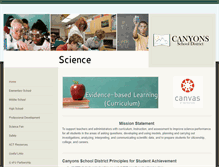 Tablet Screenshot of csdscience.weebly.com