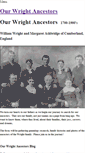 Mobile Screenshot of ourwrightancestors.weebly.com
