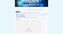Desktop Screenshot of paradoxrsps.weebly.com
