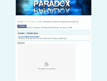 Tablet Screenshot of paradoxrsps.weebly.com