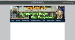 Desktop Screenshot of banipangasinanvicemayor.weebly.com