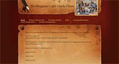 Desktop Screenshot of msbingmans4thgradeclass.weebly.com