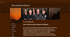 Desktop Screenshot of boulesbluesband.weebly.com