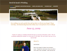 Tablet Screenshot of davidandsarah.weebly.com