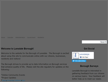 Tablet Screenshot of lansdale.weebly.com