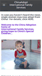 Mobile Screenshot of chinaadopt.weebly.com