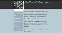 Desktop Screenshot of handpaintedgiftsbyangie.weebly.com