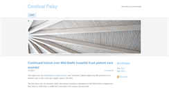 Desktop Screenshot of icerebralpalsy.weebly.com