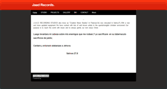 Desktop Screenshot of jaadrecords.weebly.com