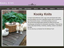 Tablet Screenshot of kookyknits.weebly.com