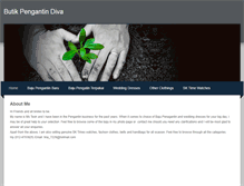 Tablet Screenshot of butikpengantindiva.weebly.com