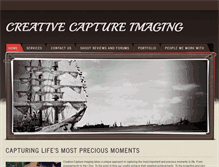 Tablet Screenshot of creativecaptureimaging.weebly.com