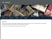 Tablet Screenshot of msgottliebsenglish.weebly.com