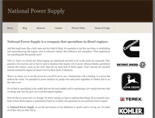 Tablet Screenshot of nationalpowersupply.weebly.com