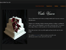 Tablet Screenshot of cakevision.weebly.com