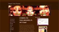 Desktop Screenshot of beunaturallyshowcase.weebly.com