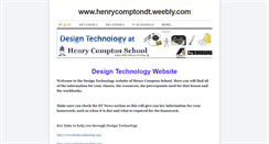 Desktop Screenshot of henrycomptondt.weebly.com