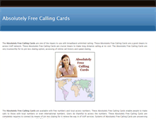 Tablet Screenshot of freecallcard.weebly.com