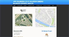 Desktop Screenshot of ampavalimana.weebly.com