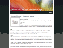 Tablet Screenshot of diamondringsjewelry.weebly.com