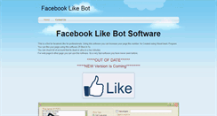 Desktop Screenshot of fblikebot.weebly.com