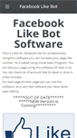 Mobile Screenshot of fblikebot.weebly.com