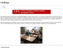 Tablet Screenshot of lfschallenge.weebly.com