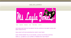 Desktop Screenshot of mslaylajones.weebly.com