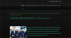 Desktop Screenshot of gogreendevelopment.weebly.com