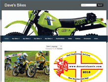 Tablet Screenshot of davesbikes.weebly.com