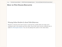 Tablet Screenshot of how-to-win-online-roulette.weebly.com