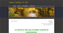 Desktop Screenshot of cienciasmundocontemporaneo.weebly.com