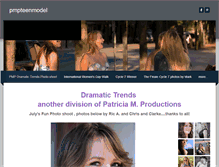 Tablet Screenshot of pmpteenmodel.weebly.com