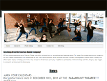 Tablet Screenshot of emersondancecompany.weebly.com