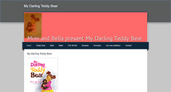 Desktop Screenshot of mydarlingteddybear.weebly.com