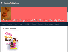 Tablet Screenshot of mydarlingteddybear.weebly.com