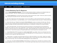 Tablet Screenshot of internet-marketing-strategy.weebly.com