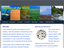 Tablet Screenshot of biomesoftheworldjimenez.weebly.com