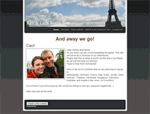 Tablet Screenshot of kev-liz-world-tour.weebly.com