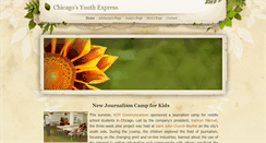 Desktop Screenshot of chicagosyouthexpress.weebly.com
