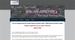 Desktop Screenshot of nocreditcheckusedcars.weebly.com