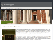 Tablet Screenshot of myhomesupport.weebly.com