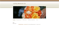 Desktop Screenshot of lastingmemoriesetc.weebly.com