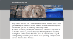 Desktop Screenshot of goodenwoodbunnystud.weebly.com