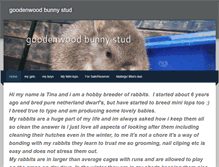 Tablet Screenshot of goodenwoodbunnystud.weebly.com